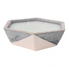 Floor 9 Soy Blend Candle in Concrete Holder Accents Bonsai Scented Jar Candle FFLL1560